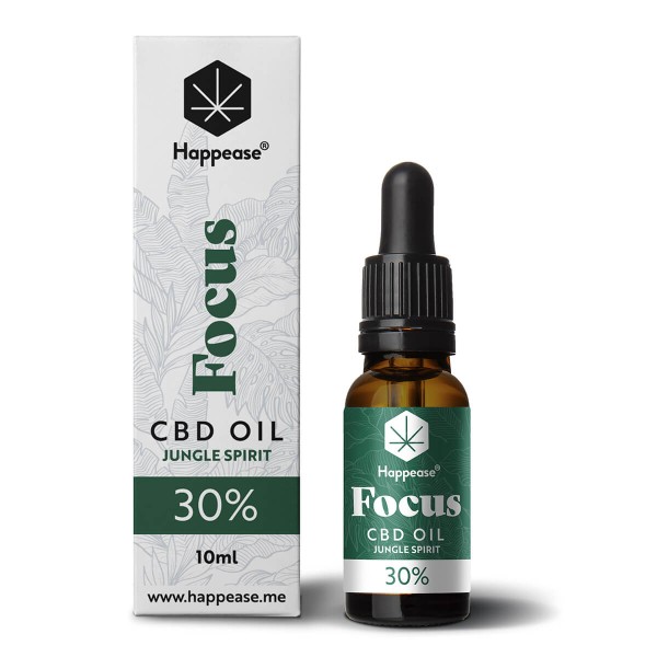 Happease CBD Öl 10% - 40% FOCUS